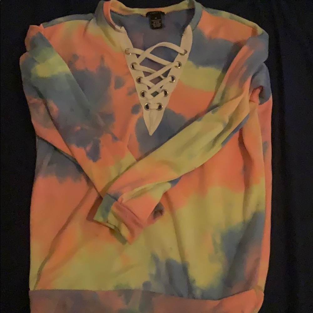 Tie Die Long Sleeve Shirt